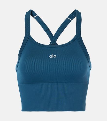 Cropped-Top Favorite aus Rippstrick - Alo Yoga - Modalova