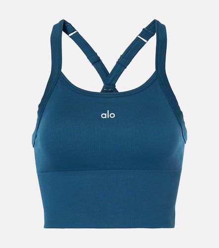 Tank top cropped acanalado Favorite - Alo Yoga - Modalova