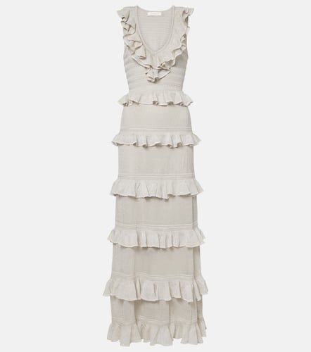 Vestido largo Crush Frilled con volantes - Zimmermann - Modalova