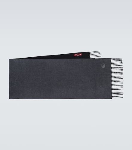 Gucci GG fringed cashmere scarf - Gucci - Modalova
