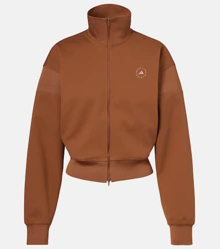 Felpa in maglia con logo - Adidas by Stella McCartney - Modalova