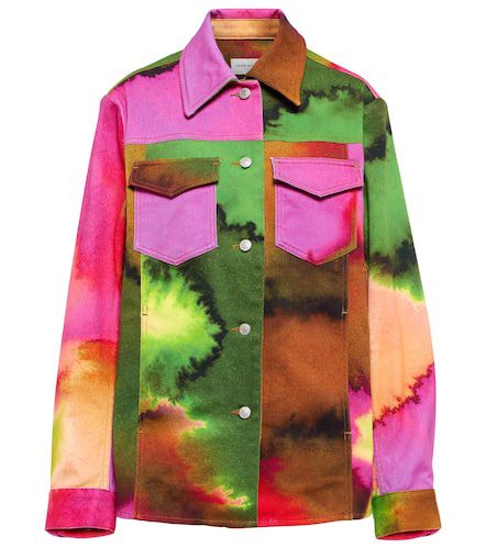 Chaqueta vaquera estampada - Dries Van Noten - Modalova