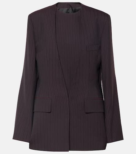 Blazer con raya diplomática - Victoria Beckham - Modalova