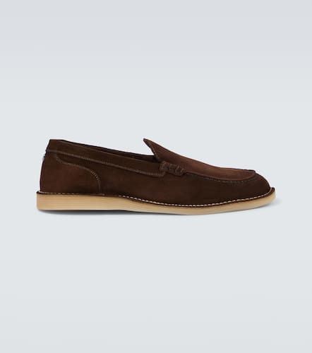 Slip-Ons New Florio Ideal aus Veloursleder - Dolce&Gabbana - Modalova