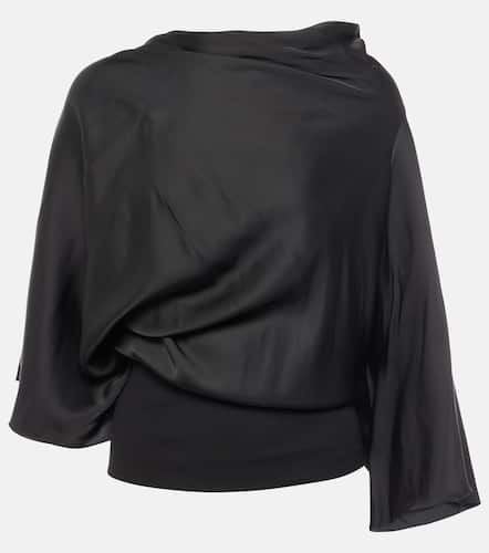 Cylinder draped jersey top - Rick Owens - Modalova