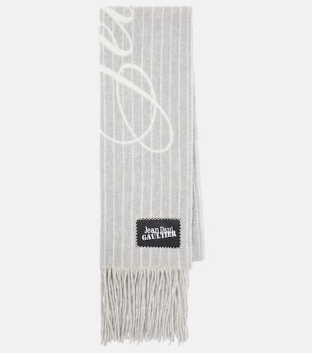 Sciarpa in lana a righe - Jean Paul Gaultier - Modalova