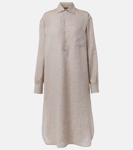 Loro Piana Robe chemise Lora en lin - Loro Piana - Modalova