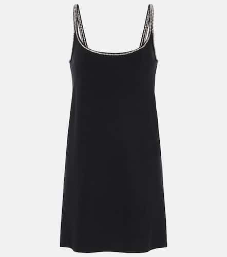 Slipdress Abetone1234 aus Cady mit Kristallen - Sportmax - Modalova