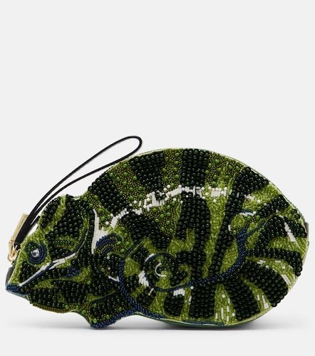 Alémais Clutch Chameleon Small con perline - Alemais - Modalova