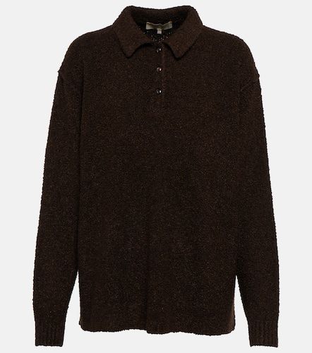 Silk bouclÃ© polo sweater - Loro Piana - Modalova