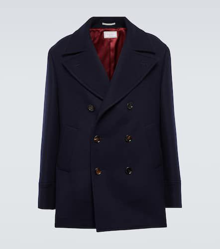 Wool and cashmere peacoat - Brunello Cucinelli - Modalova