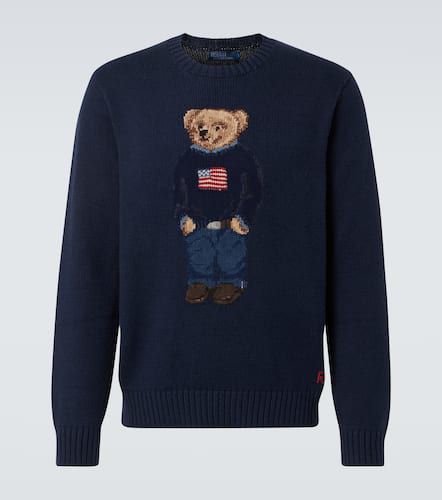 Polo Bear cotton and linen sweater - Polo Ralph Lauren - Modalova