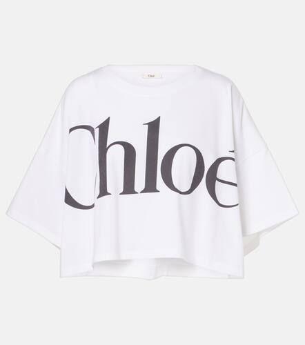 Chloé T-Shirt aus Baumwoll-Jersey - Chloe - Modalova