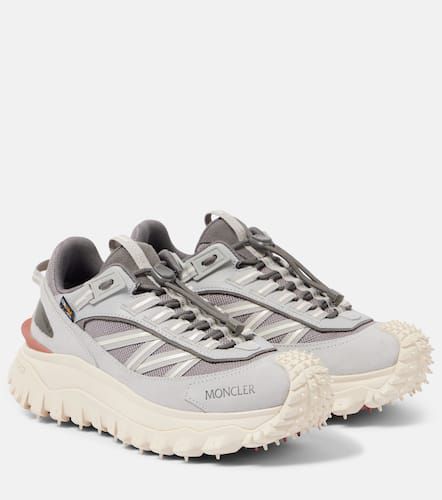 Trailgrip leather trail running shoes - Moncler - Modalova