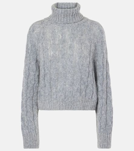 Pullover in lana e mohair a collo alto - Brunello Cucinelli - Modalova