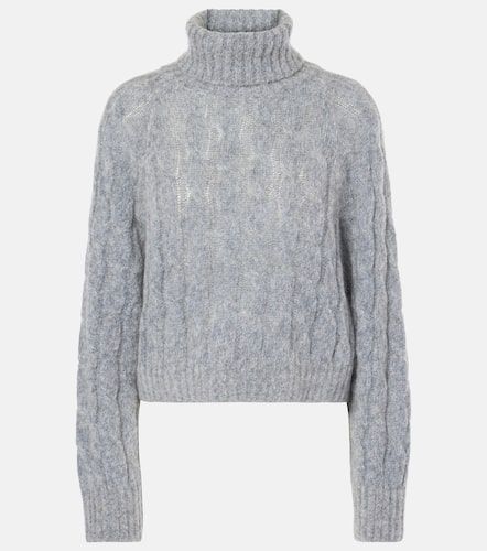 Wool and mohair turtleneck sweater - Brunello Cucinelli - Modalova