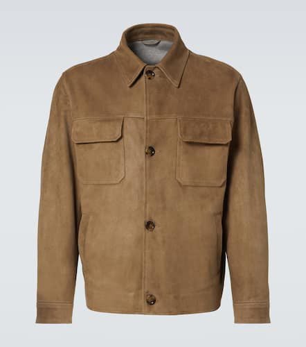 Lardini Suede leather jacket - Lardini - Modalova