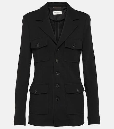 Saint Laurent Giacca in misto lana - Saint Laurent - Modalova