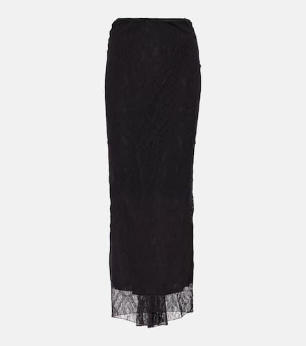 Falda larga de encaje de tiro bajo - Dolce&Gabbana - Modalova