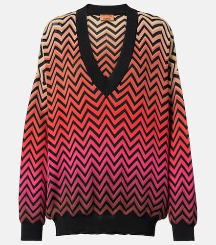 Pullover in maglia a zig-zag - Missoni - Modalova