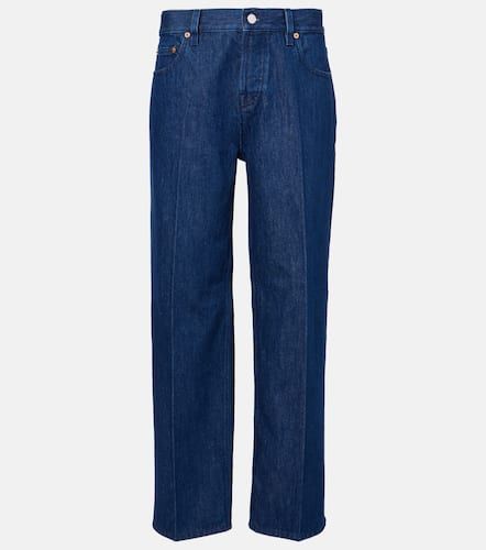 Gucci Jeans rectos con plumas - Gucci - Modalova