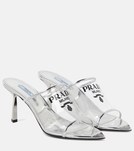 Prada Leather-trimmed sandals - Prada - Modalova