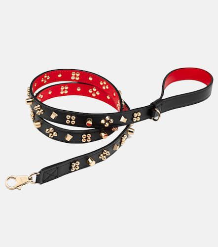 Loubileash embellished leather dog leash - Christian Louboutin - Modalova