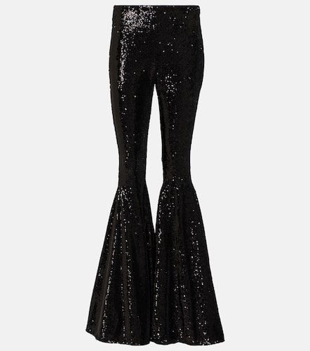 Sequined flared pants - Giuseppe di Morabito - Modalova