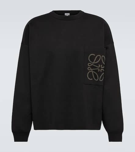 Anagram cotton-blend sweatshirt - Loewe - Modalova
