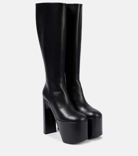 Camden platform leather knee-high boots - Balenciaga - Modalova