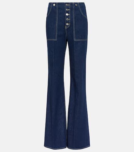 Jeans anchos Crosbie de tiro alto - Veronica Beard - Modalova