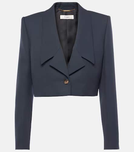 Chloé Blazer cropped de lana - Chloe - Modalova