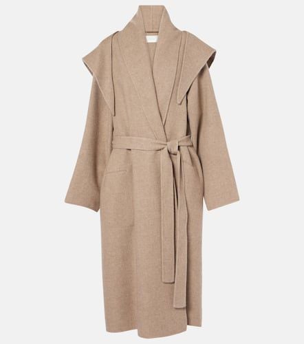 Laguna cashmere flannel wrap coat - The Row - Modalova