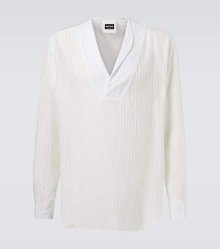 Giorgio Armani Camicia in jersey - Giorgio Armani - Modalova