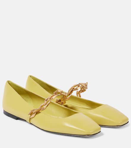 Diamond Tilda leather ballet flats - Jimmy Choo - Modalova