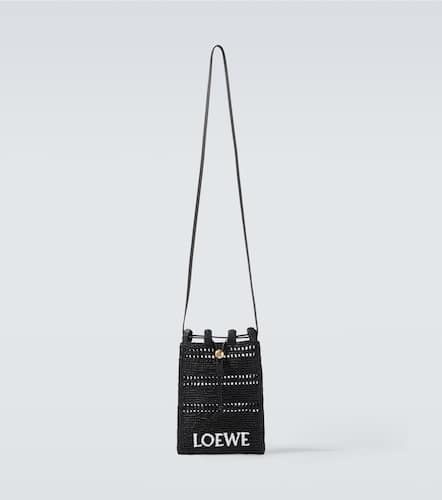 Paula's Ibiza logo raffia crossbody bag - Loewe - Modalova