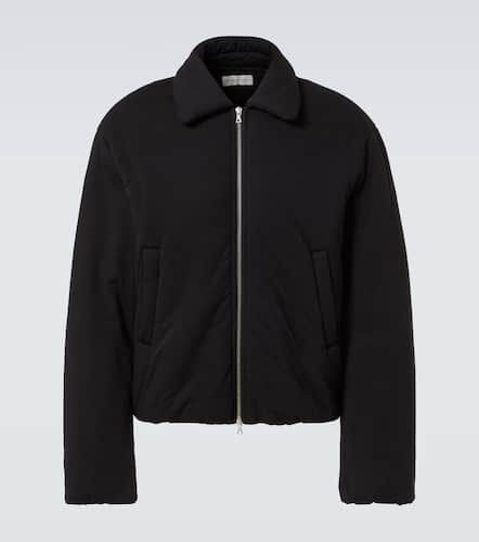 Chaqueta acolchada de jersey de algodón - Dries Van Noten - Modalova