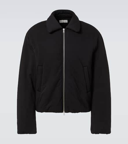 Cotton jersey puffer jacket - Dries Van Noten - Modalova