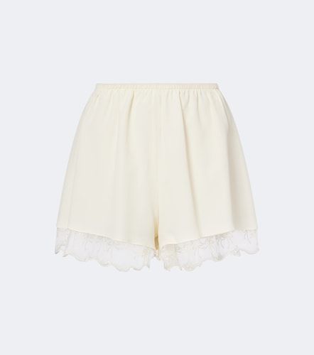 Shorts de satén con encaje - Simone Rocha - Modalova