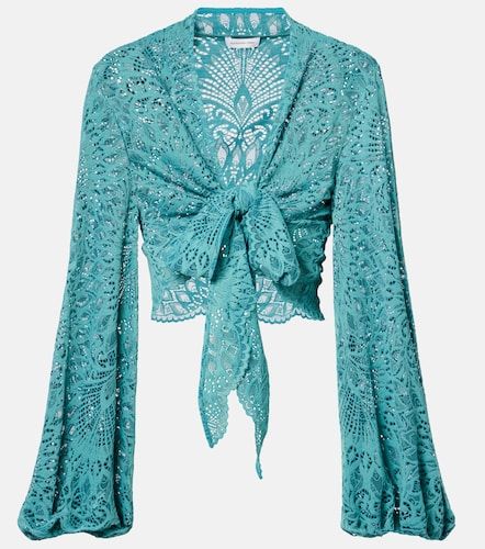 Tabitha lace crop top - Alexandra Miro - Modalova