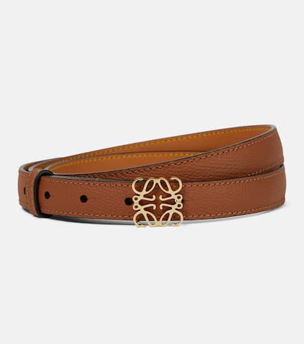 Loewe Anagram leather belt - Loewe - Modalova