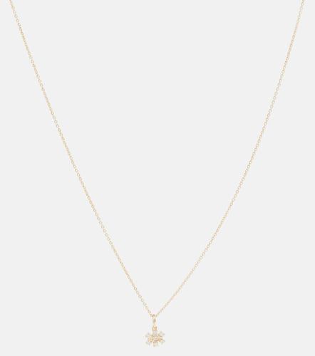 Halskette aus 14kt Gelbgold mit Diamanten - Sydney Evan - Modalova