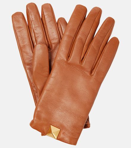 One Stud leather gloves - Valentino Garavani - Modalova