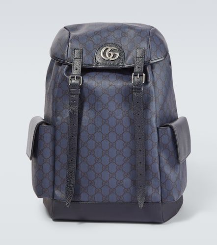 Ophidia GG Medium leather backpack - Gucci - Modalova
