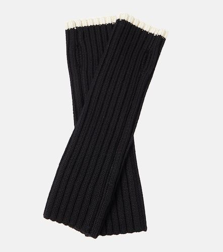 Toteme Ribbed-knit wool gloves - Toteme - Modalova