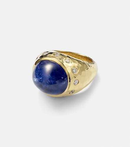 Blossom 18kt ring with tanzanite and diamonds - Octavia Elizabeth - Modalova