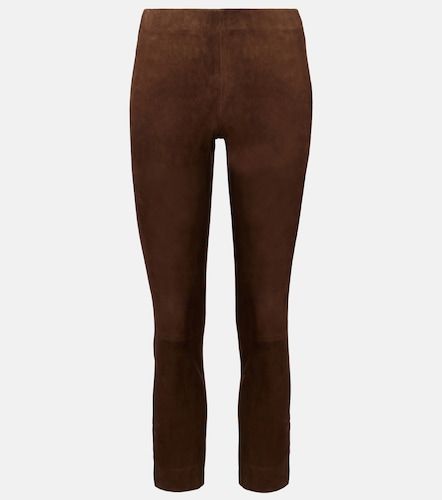Vince Suede slim pants - Vince - Modalova