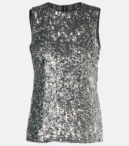 Dolce&Gabbana Top con paillettes - Dolce&Gabbana - Modalova