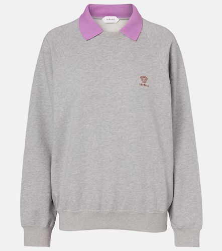 Versace Cotton jersey sweatshirt - Versace - Modalova