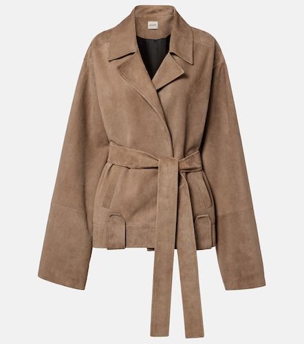Khaite Giacca Alder in suede - Khaite - Modalova